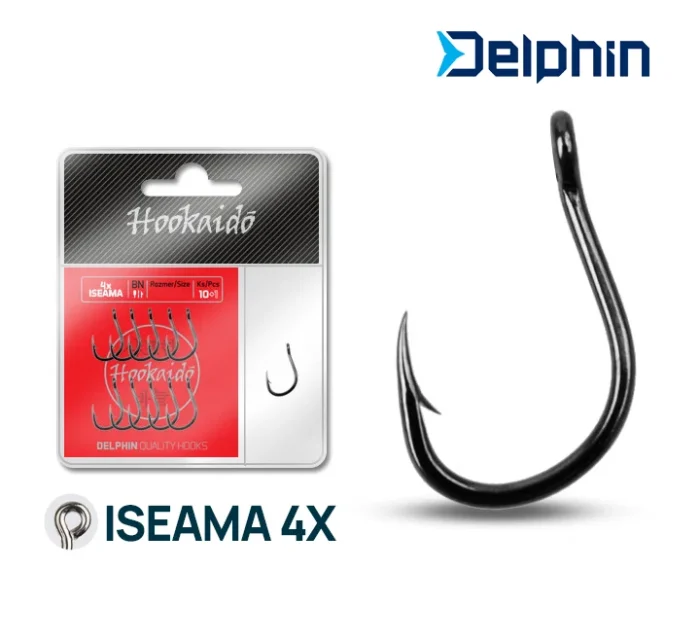 Αγκίστρι με Κρίκο Delphin "ISEAMA 4Χ" - Image 1