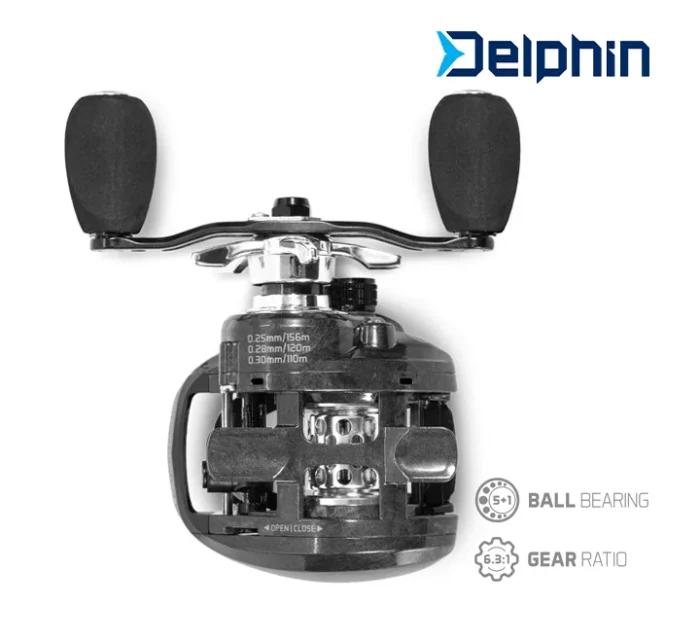 Μηχανισμός Casting Αριστερός Delphin "RYDAX SW" - Image 5