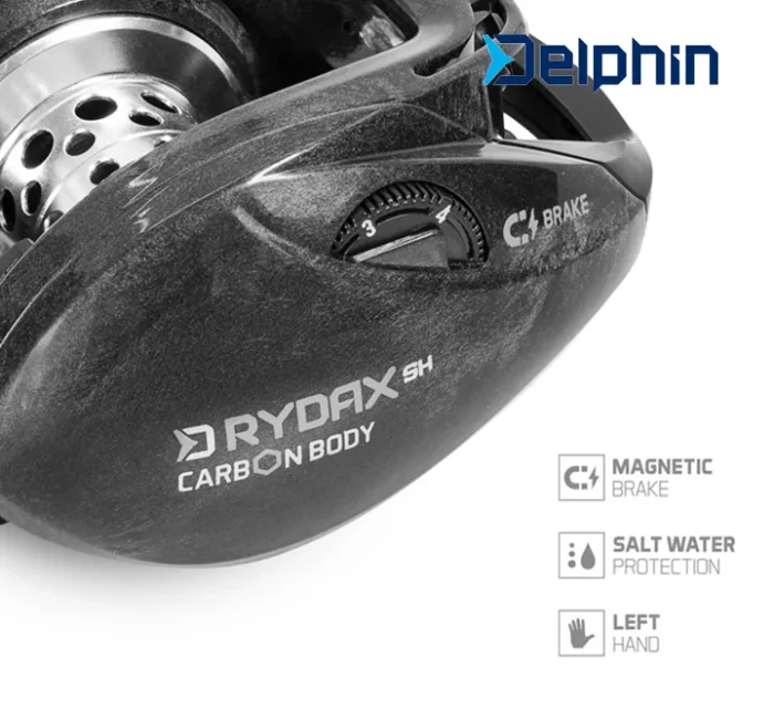 Μηχανισμός Casting Αριστερός Delphin "RYDAX SW" - Image 4