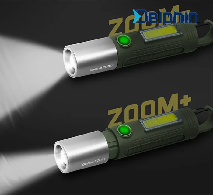 Φακός Χειρός Επαναφορτιζόμενος με USB-C Φόρτιση "Torix" - Image 5