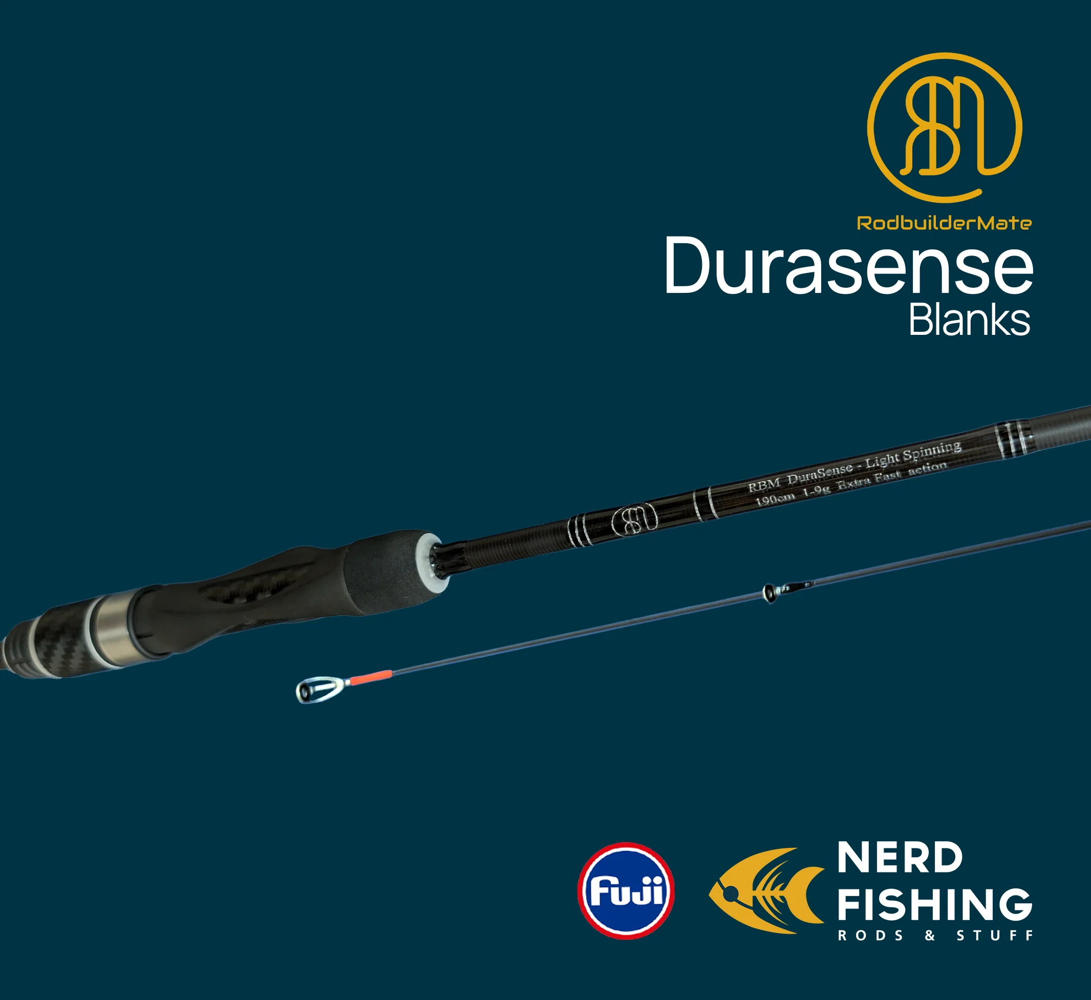 dura light spinning 3 Καλάμι Light Spinning "RBM Durasense" X-Fast 7-30gr - Image 4