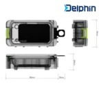 Κασετίνα Αδιάβροχη Μαγνητική Delphin "MagNEOΝ" - Image 4